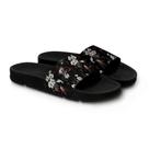 Chinelo Slide Unissex Personalizado Flores Chinelo Slide Unissex Personalizado Flores