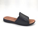 Chinelo Slide Usaflex Couro Preto Para Joanete 0303 Chinelo Slide Usaflex Couro Preto Para Joanete 0303