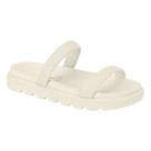 Chinelo Slide Vizzano Sandália Feminina Papete 6459.110 Cor:Branco OffTamanho:37