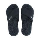 Chinelo Slide X Anabela CleanUp Sustentável Feminino Preto