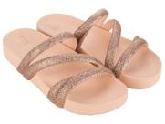 Chinelo Slide Zaxy Glitter 18956 33/40