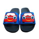 Chinelo Slider Infantil Masculino Leve CarroMenino
