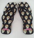 Chinelo Sua Cia Preto Shitzu