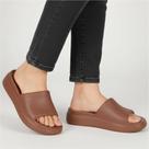 Chinelo Tamanco Leve Nuvem Piccadilly Marshmallow Retrô 2000 Tamanho:38Cor:Chocolate