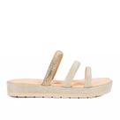 Chinelo Tiras em Pedraria Casual Feminino Mississipi Mb811