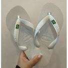 Chinelo Top Brasil - Uniseex Cor:BrancoTamanho:43/44