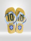 Chinelo Torcedor Seleção Amarelo