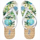 Chinelo Tropical Feminino Coqueiros Tropicais, Magicc