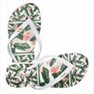 Chinelo Tropical Feminino Folhas Magicc Bolsas