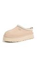 Chinelo UGG Tazz Ii Feminino Areia 38 Couro de Carneiro 4,5 cm