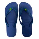 Chinelo Unissex Dedo Havaianas Brasil Clássica Tiras Largas Borracha 000032