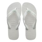 Chinelo Unissex Dedo Havaianas Top Tiras Flexíveis Borracha 000029