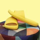 Chinelo Unissex Super Macio Antiderrapante Amarelo 34/35