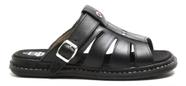 Chinelo Varelli Anti Stress Couro Conforto Varelli Super Confortável Masculina 200 (65116)