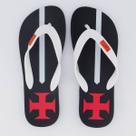 Chinelo Vasco Camisas Negras Preto e Branco