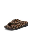 Chinelo Vionic Relax II Feminino Marrom Multi Onça Tamanho 10