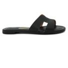 Chinelo Vizzano 6371.367 Slide Rasteira Baixa Brilho Casual Feminino