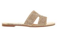 Chinelo Vizzano Gaspea Golden Shadow De Pedraria Super Elegante Feminina 6371.1105 (66301)
