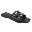 Chinelo Yesme Feminino Solado PVC Antiderrapante - Resistencia e Conforto Tamanho:37Cor:Preto