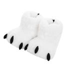 Chinelos Bears Paws Plush para mulheres e homens - algodão Chinelos Bears Paws Plush para mulheres e homens - algodão
