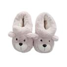 Chinelos Cartoon Fox Plush para mulheres e homens - Inverno