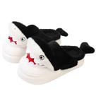 Chinelos Cartoon Shark Plush Warm Winter House