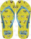 chinelos com estampas diversas