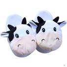Chinelos Cow Warm Plush, antiderrapantes, para uso interno, unissex 38-42