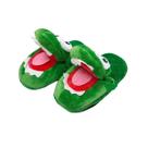 Chinelos Crocodile Anime Plush Home Cotton, tamanho 25 cm