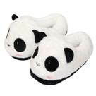 Chinelos Cute Panda Plush Anime Home Cotton