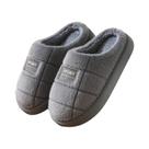 Chinelos De Algodão Com Sola Grossa Antiderrapante Para O Inverno, Para Homens E Mulheres, Calçados