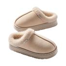 Chinelos De Algodão Grossos E Quentes Para O Inverno Masculinos, Calçados Planos Para Uso Interno,