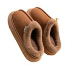 Chinelos De Algodão Para O Inverno Masculinos, Quentes E Confortáveis, Antiderrapantes E Resistentes