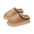 Chinelos De Inverno Femininos De Pelúcia Antiderrapantes Com Sola Grossa E Bordados, Calçados Chinelos De Inverno Femininos De Pelúcia Antiderrapantes Com Sola Grossa E Bordados, Calçados