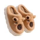 Chinelos De Inverno Unissex Com Forro De Pelúcia, Sola Grossa E Espuma De Memória Para Uso Interno Chinelos De Inverno Unissex Com Forro De Pelúcia, Sola Grossa E Espuma De Memória Para Uso Interno