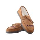 Chinelos de mocassim FOCO NCAA LSU Tigers para homens - Tan