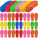 Chinelos de pedicure, chinelos descartáveis Janmercy, 90 pares