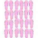 Chinelos de pedicure, chinelos descartáveis Khakho, 12 pares, rosa