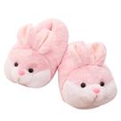 Chinelos de pelúcia Cute Bunny para mulheres, Cozy Cartoon Rabbit Chinelos de pelúcia Cute Bunny para mulheres, Cozy Cartoon Rabbit