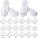 Chinelos de spa descartáveis Coume para mulheres e homens brancos 48 pares