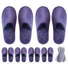 Chinelos de spa descartáveis GONG GONG, laváveis e reutilizáveis, 6 a 12 pares