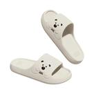 Chinelos De Urso Em Cartoon Para Mulheres, Sola Macia, Para Uso Interno E Externo, Chinelos De Praia