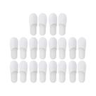 Chinelos descartáveis fechados para homens e mulheres, sapatos do hotel, convidado branco, 10 pares Chinelos descartáveis fechados para homens e mulheres, sapatos do hotel, convidado branco, 10 pares