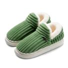 Chinelos Drecage Fuzzy para mulheres e homens com espuma viscoelástica verde