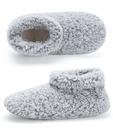 Chinelos felpudos Cozylook para mulheres em ambientes fechados e quentes, quarto cinza 7-8 Chinelos felpudos Cozylook para mulheres em ambientes fechados e quentes, quarto cinza 7-8