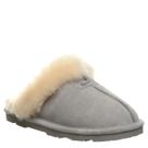 Chinelos femininos BEARPAW Loki, cinza, nevoeiro, tamanho 6
