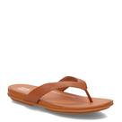 Chinelos FitFlop Gracie Leather EO8592-080 bronzeado claro