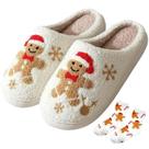 Chinelos FOCUSIN Christmas Reindeer House Shoes para mulheres 8,5 Chinelos FOCUSIN Christmas Reindeer House Shoes para mulheres 8,5