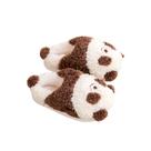 Chinelos fofos de desenho animado Panda Plush Warm Winter Shoes Cozy Chinelos fofos de desenho animado Panda Plush Warm Winter Shoes Cozy
