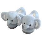 Chinelos fofos de elefante, pelúcia, algodão quente de inverno Chinelos fofos de elefante, pelúcia, algodão quente de inverno